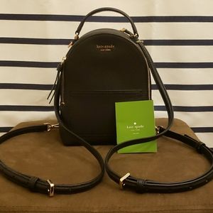 Kate Spade mini convertible backpack & crossbody